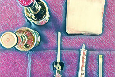 Edited in Prisma app with Strawberries